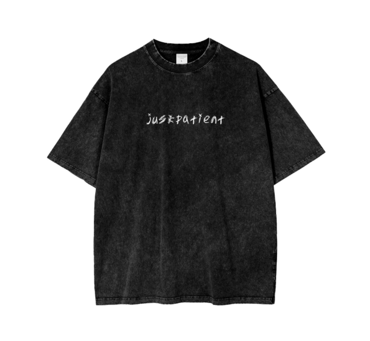 Black Jusbpatient T-Shirt